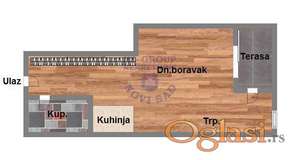 Garsonjera u izgradnji na Telepu